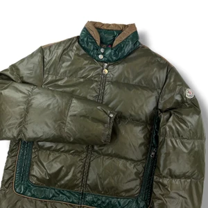 Moncler Cameroun Dark Green Puffer Jacket