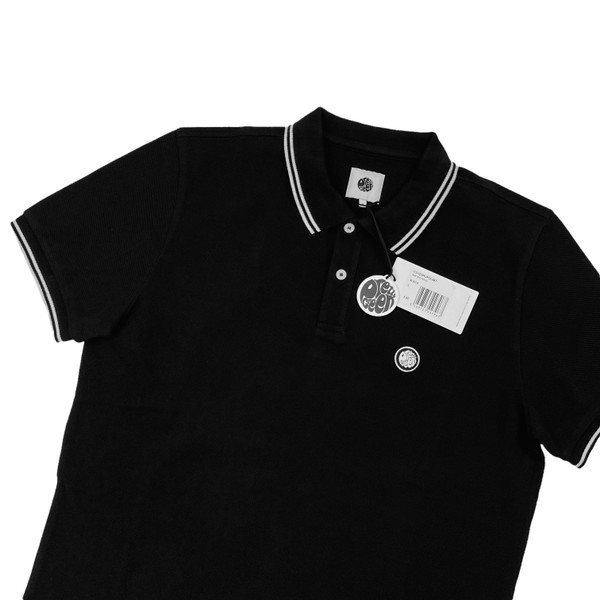 Pretty Green Barton Black Polo Shirt 