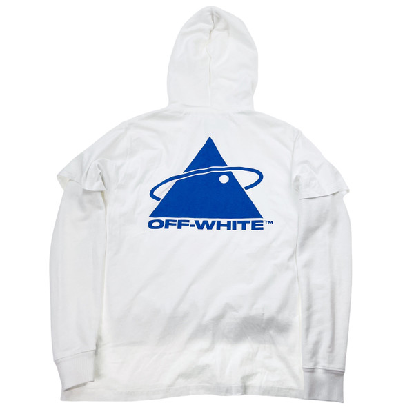 Off-White Triangle Planet Layered Hoodie 
