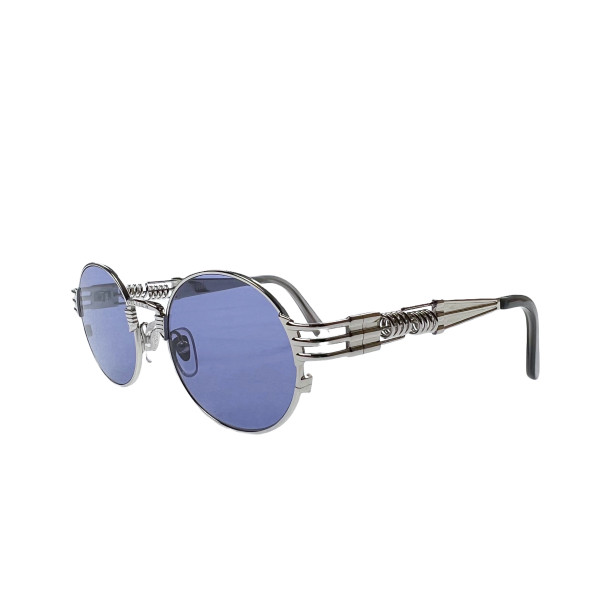 Jean Paul Gaultier x Karim Benzema 56-6106 Silver Sunglasses