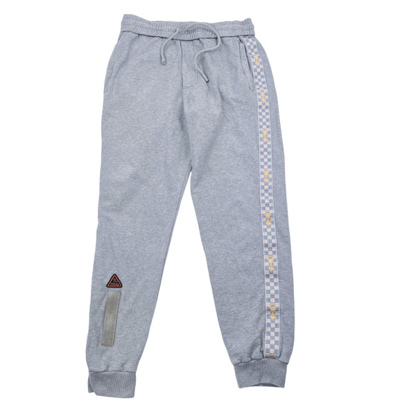 Off-White Chequered Tape Sweatpants