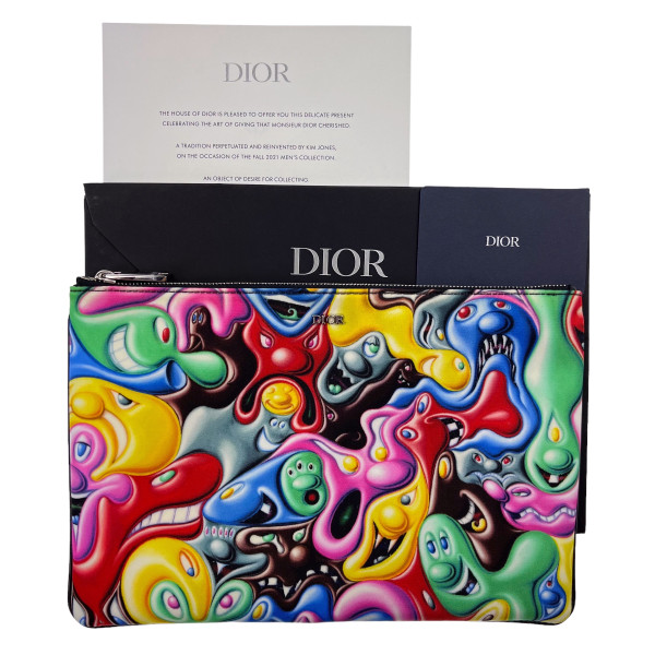 Dior x Kenny Scharf Pouch