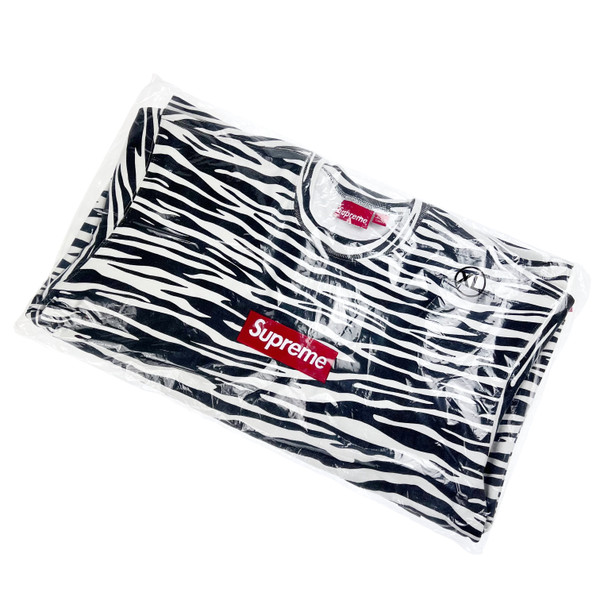 Supreme Zebra Box Logo Sweatshirt