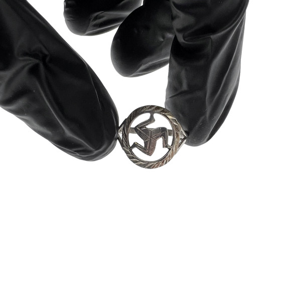 Sterling Silver Isle Of Man Ring 