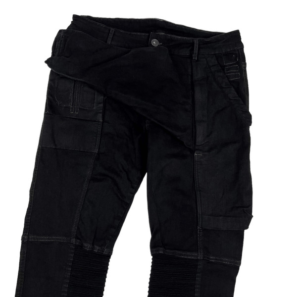 Rick Owens DRKSHDW FW16 Black Matte Memphis Jeans