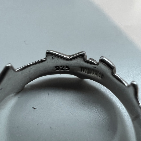 Sterling Silver Music Note Ring