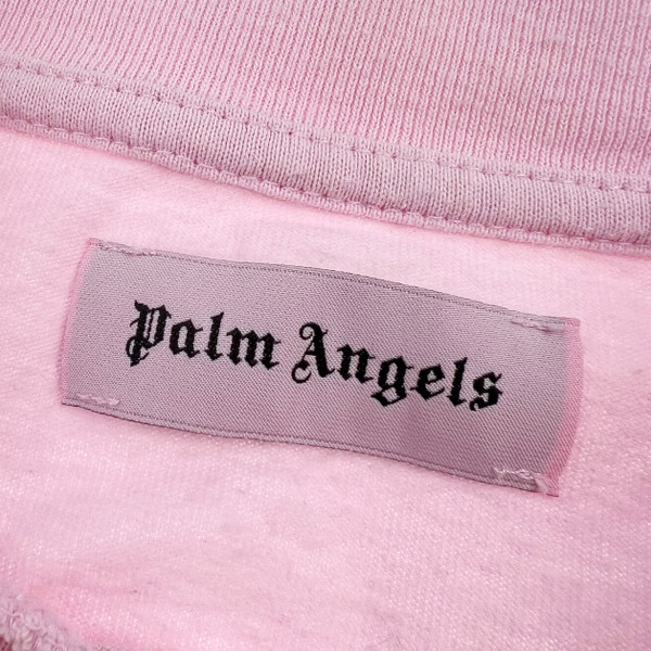 Palm Angels Pink Long Sleeve T Shirt 