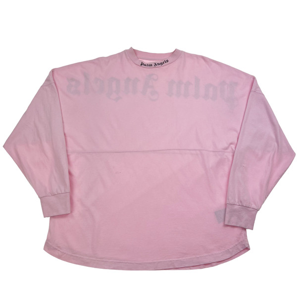 Palm Angels Pink Long Sleeve T Shirt 