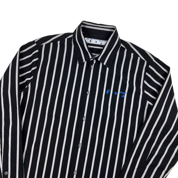 Off-White Striped Long Sleeve Shirt 