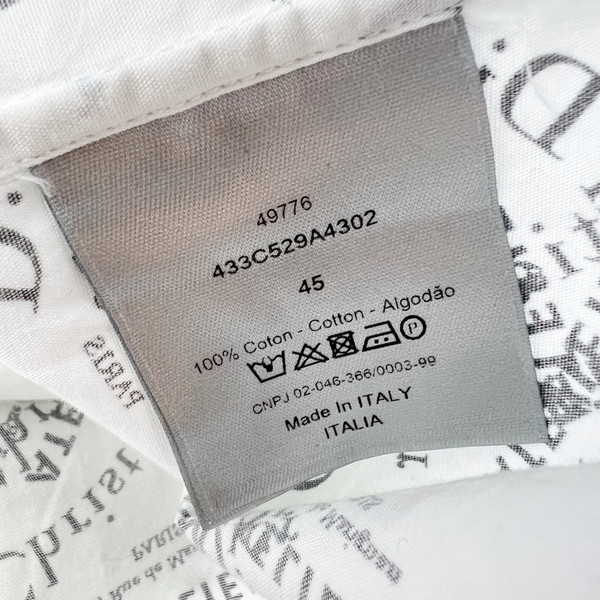 Dior Repeat Logo Shirt 