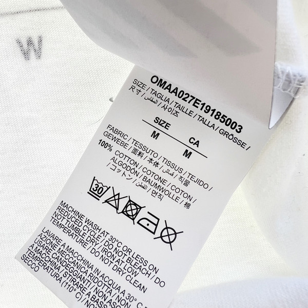 Off-White Unfinished Arrows White T Shirt 