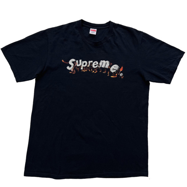 Supreme Apes T Shirt Navy 