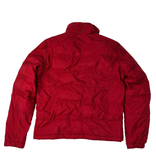 Prada Red Nylon Puffer Jacket 