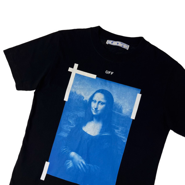 Off-White Mona Lisa T Shirt Black