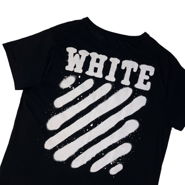 Off-White Spray Diagonal T Shirt 