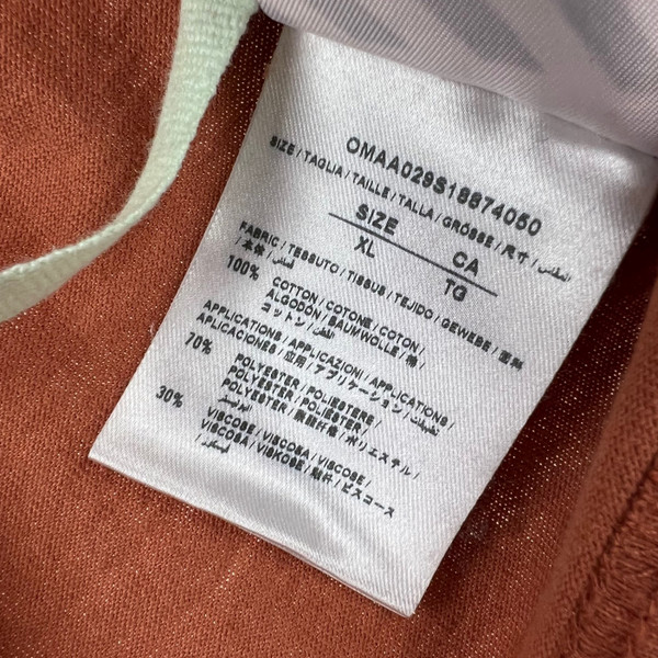 Off-White x Champion Terracotta T Shirt