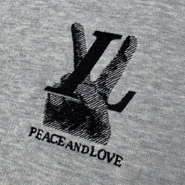 Louis Vuitton Peace & Love Embroidered Sweatshirt 