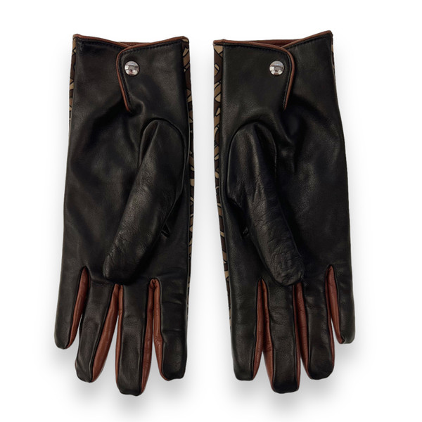 Burberry Monogram Lambskin Gloves 