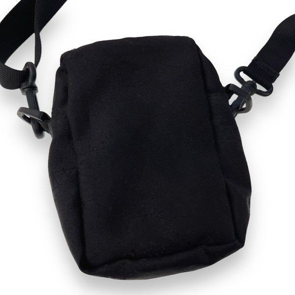 Stussy Black Monogram Cross Body Bag