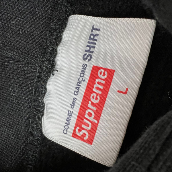 Supreme x Comme des Garcons Split Box Logo Hoodie 