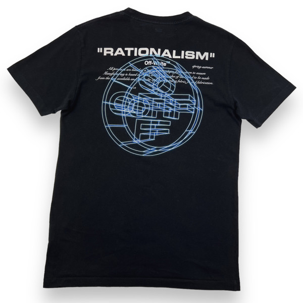 Off-White Rationalism Black T Shirt 