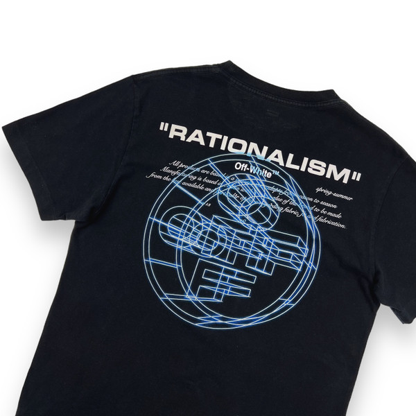 Off-White Rationalism Black T Shirt 