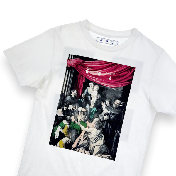 Off-White Caravaggio Painting White T Shirt 