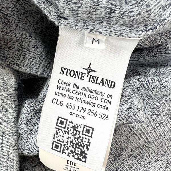 Stone Island Heather Grey Sweatshirt 