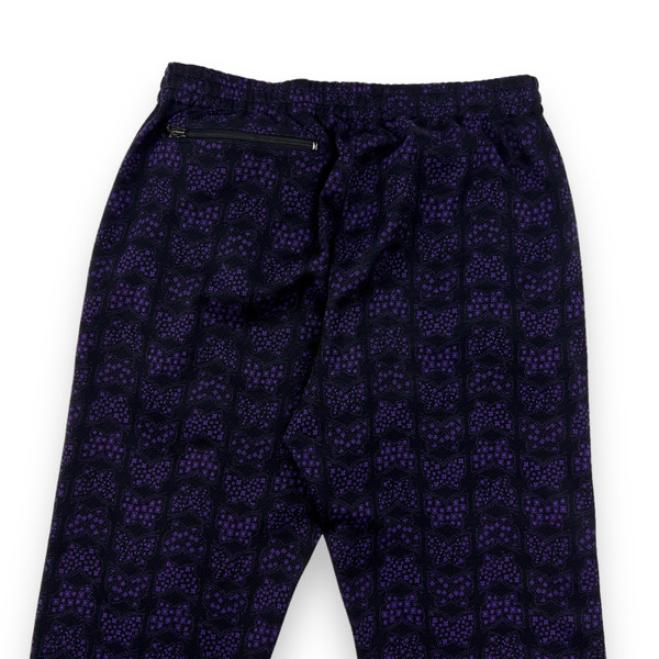 Needles Jacquard Butterfly Purple Sweatpants 