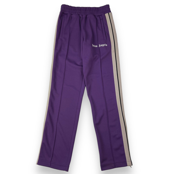 Palm Angels Dark Purple Sweatpants 