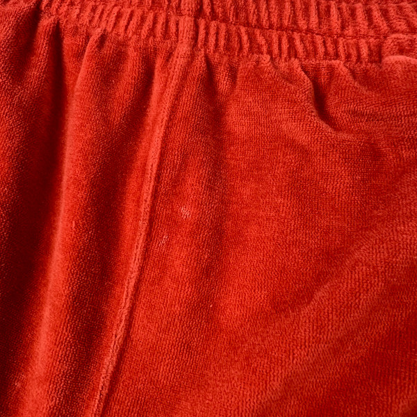 Needles Burnt Orange Velour Sweatpants