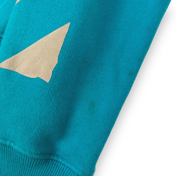 Off-White Tape Arrows Teal Sweatshirt 