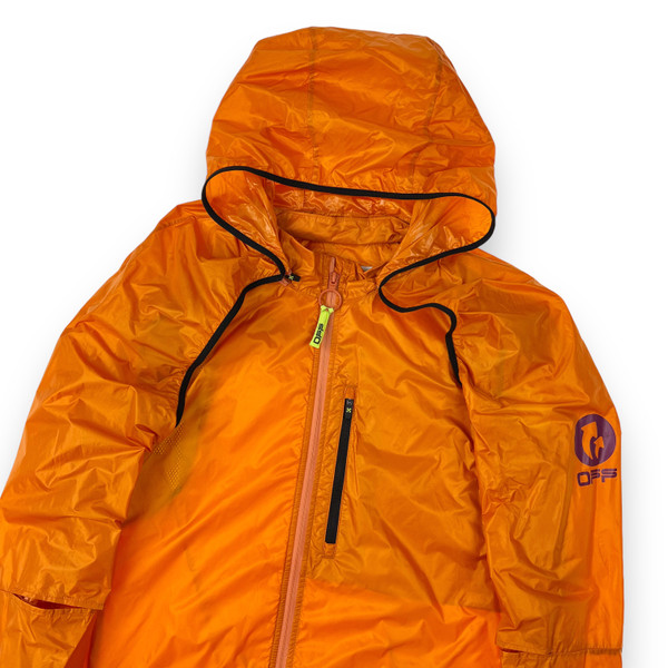 Off-White 2 in 1 Orange Lightweight Jacket 