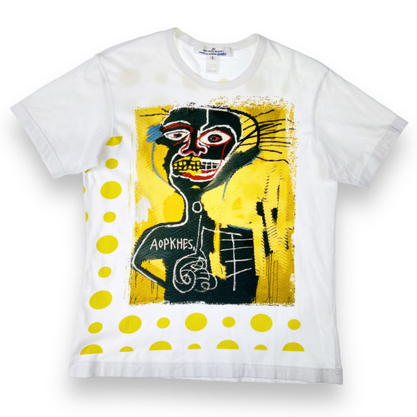 Comme des Garcons Shirt x Jean-Michel Basquiat T Shirt .