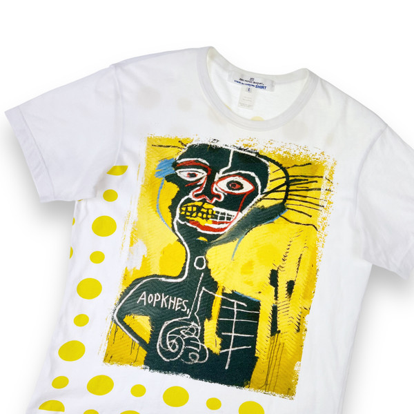 Comme des Garcons Shirt x Jean-Michel Basquiat T Shirt .