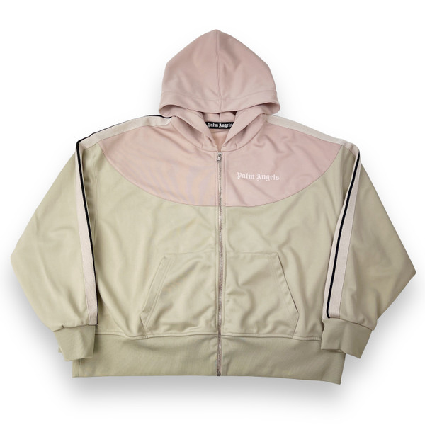 Palm Angels Pastel Green & Pink Hoodie 