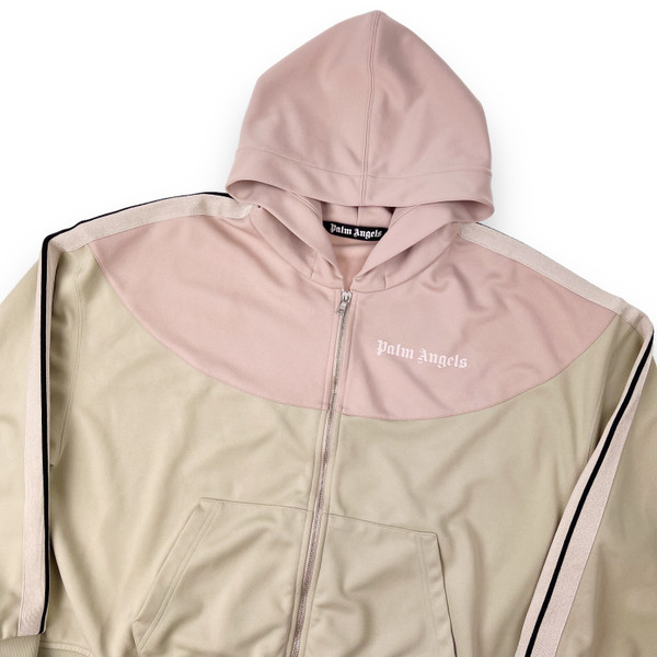 Palm Angels Pastel Green & Pink Hoodie 