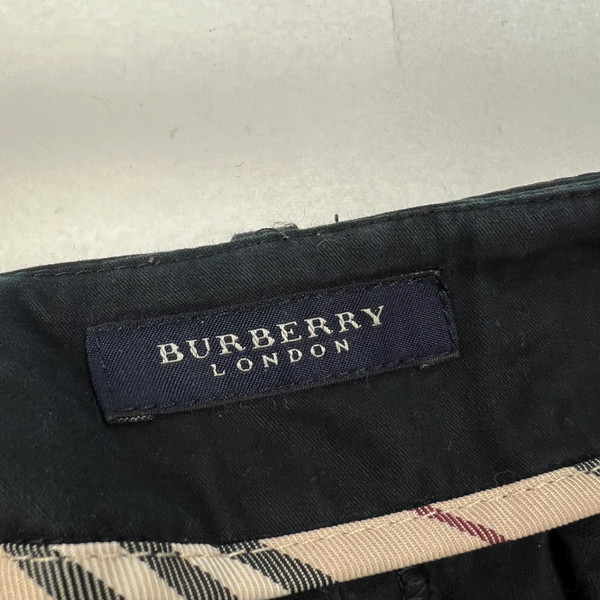 Burberry Black Cargo Trousers 
