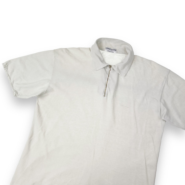Stone Island Beige Polo Shirt