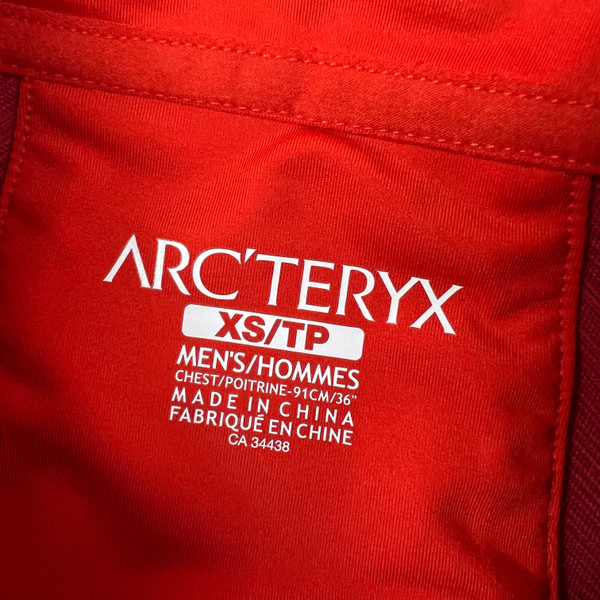 Arc'teryx Darter Red & Orange Lightweight Jacket 
