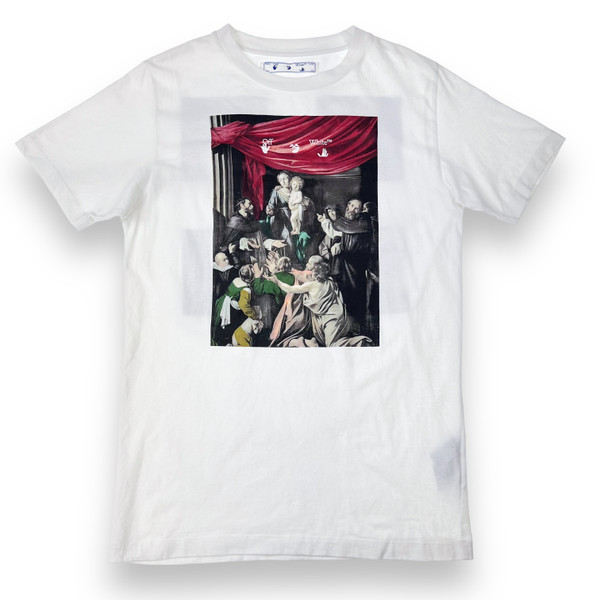 Off-White Caravaggio Painting T Shirt White