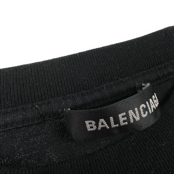 Balenciaga Gym Wear Black T Shirt 