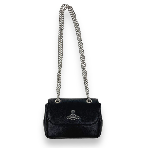Vivienne Westwood Re-Vegan Grain Small Purse With Chain