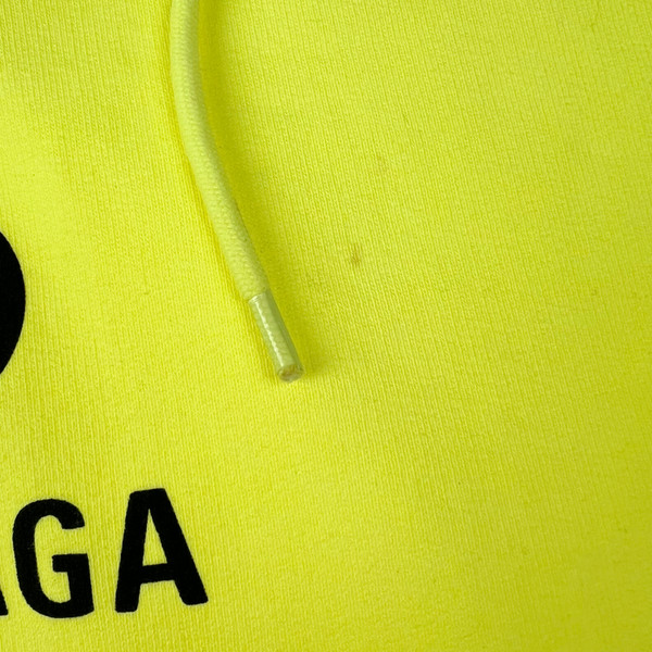 Balenciaga BB Logo Fluo Neon Hoodie