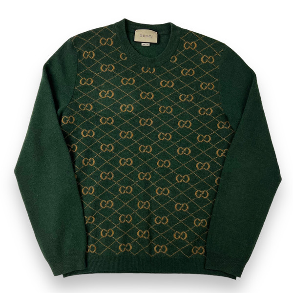 Gucci GG Green Sweater 