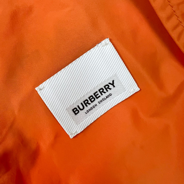 Burberry Horseferry Orange Windbreaker 