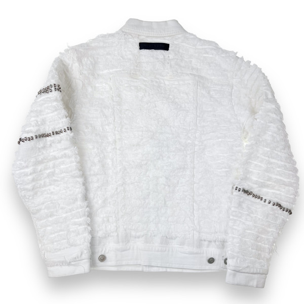 1017 ALYX 9SM x Blackmeans Studded White Denim Jacket