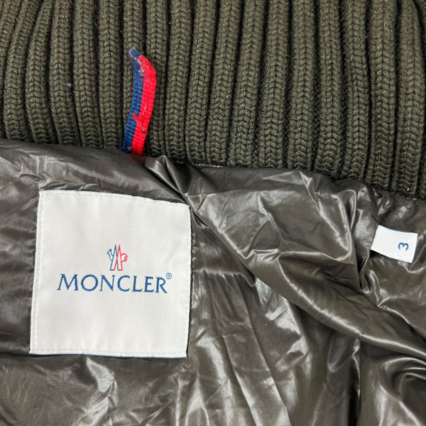 Moncler Khaki Puffer Jacket 