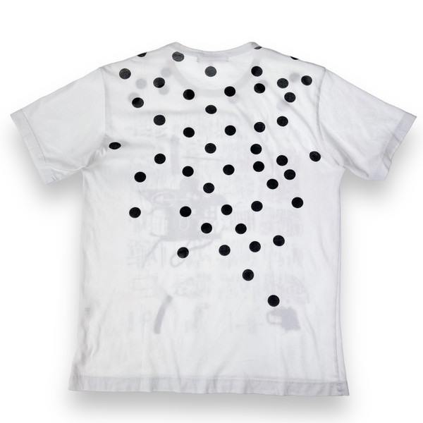 Comme des Garcons Shirt x Jean-Michel Basquiat White T Shirt 
