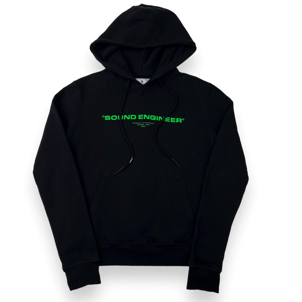 Off-White Sound Engineer Black Hoodie